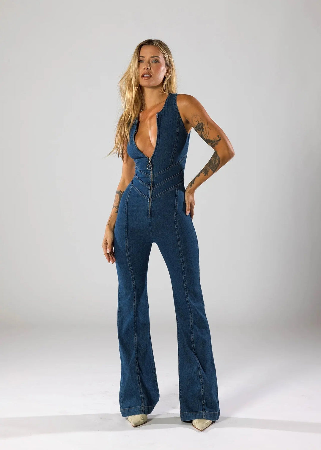 Mirla | Denim Jumpsuit-Eva Jonsson