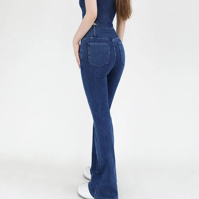 Mirla | Denim Leggings-Eva Jonsson