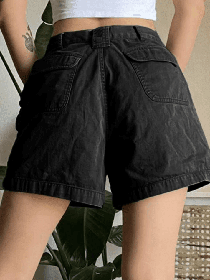 Mirla | Denim Raka Ben Cargo Shorts-Eva Jonsson