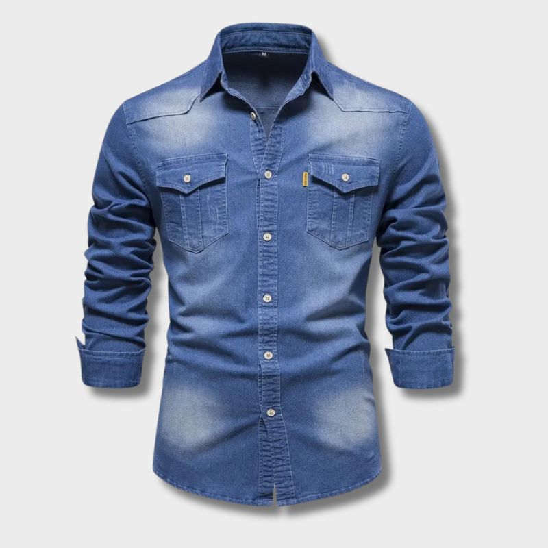 Mirla | Denim Skjorta-Eva Jonsson