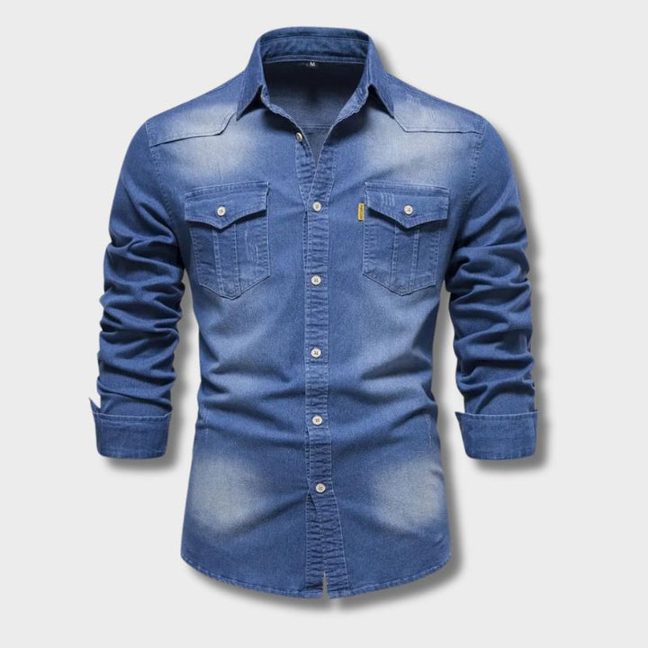 Mirla | Denim Skjorta-Eva Jonsson
