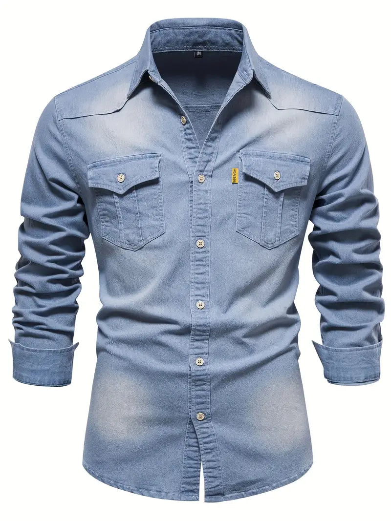 Mirla | Denim Skjorta-Eva Jonsson