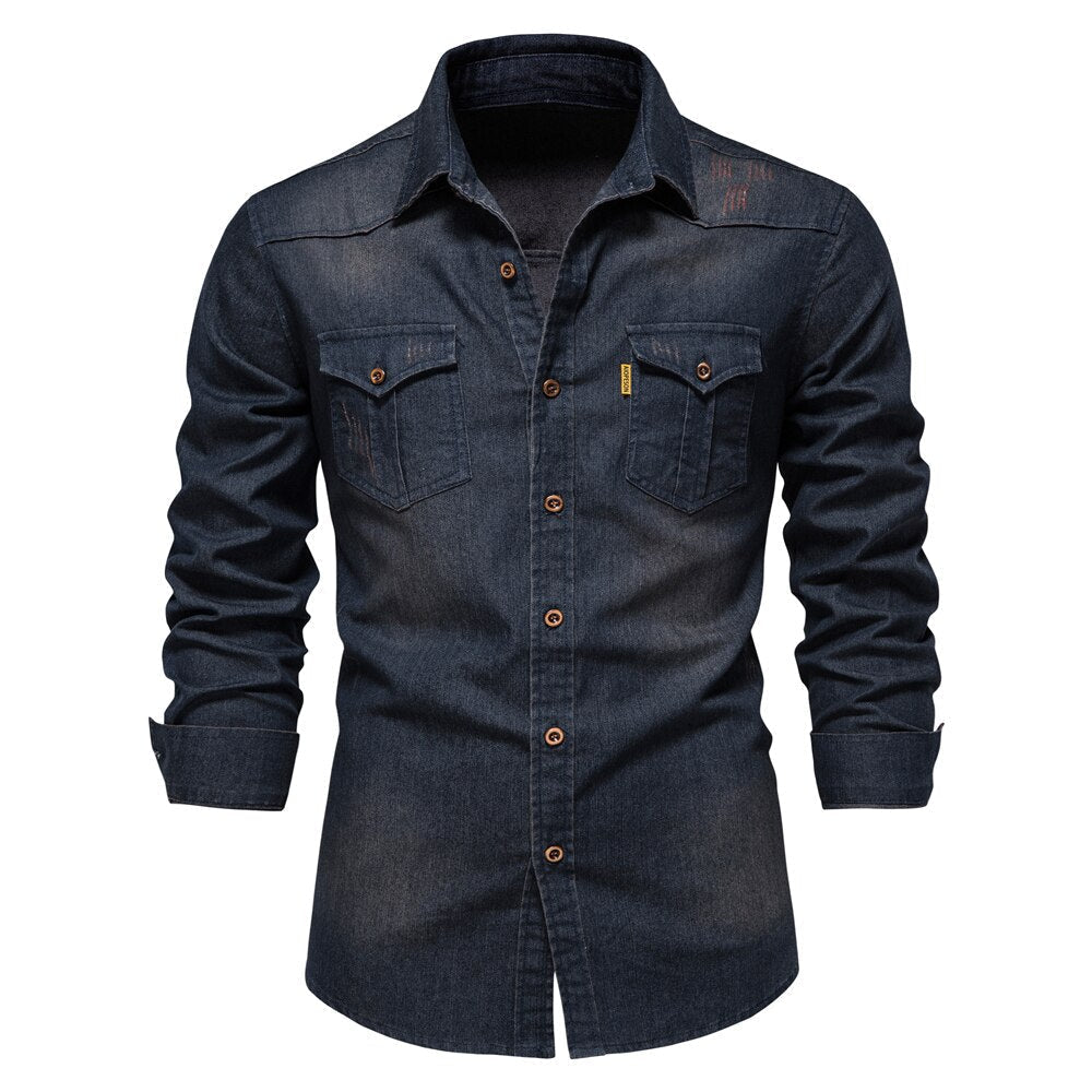 Mirla | Denim Skjorta-Eva Jonsson
