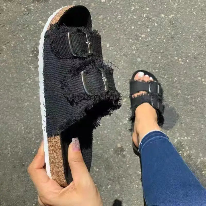 Mirla | Denim Style Sandaler-Eva Jonsson