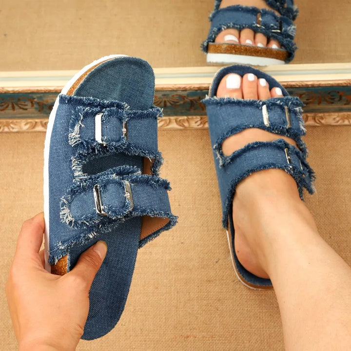 Mirla | Denim Style Sandaler-Eva Jonsson