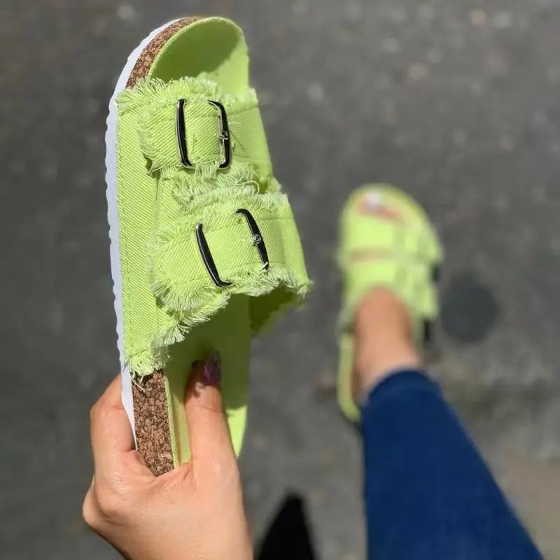 Mirla | Denim Style Sandaler-Eva Jonsson