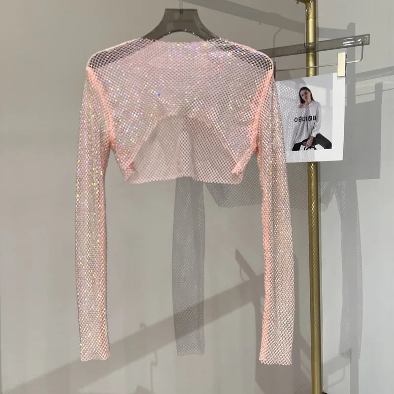Mirla | Diamant Långärmad Nätöverdel-Eva Jonsson