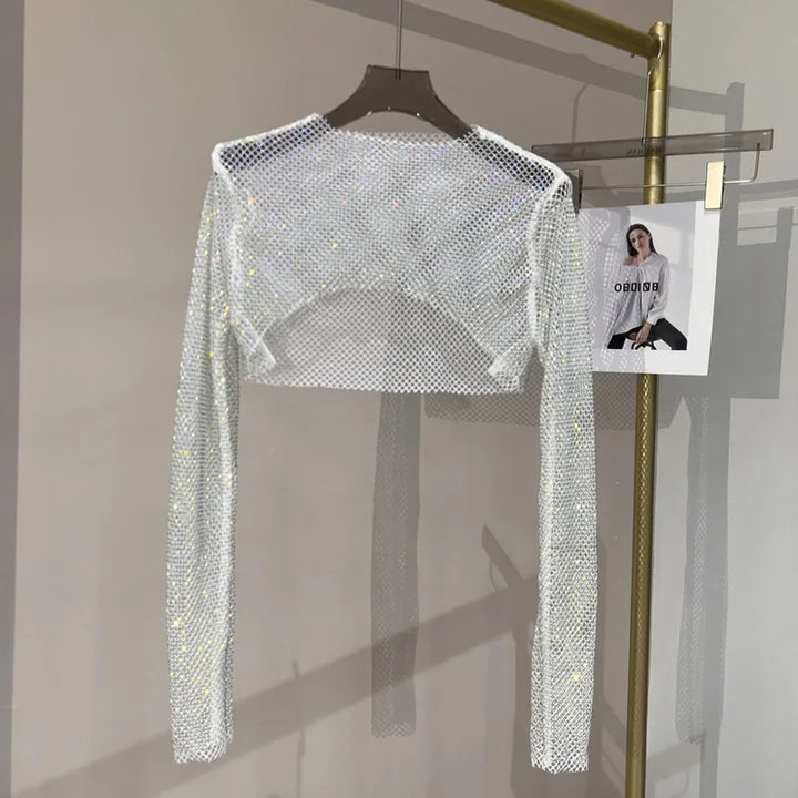 Mirla | Diamant Långärmad Nätöverdel-Eva Jonsson