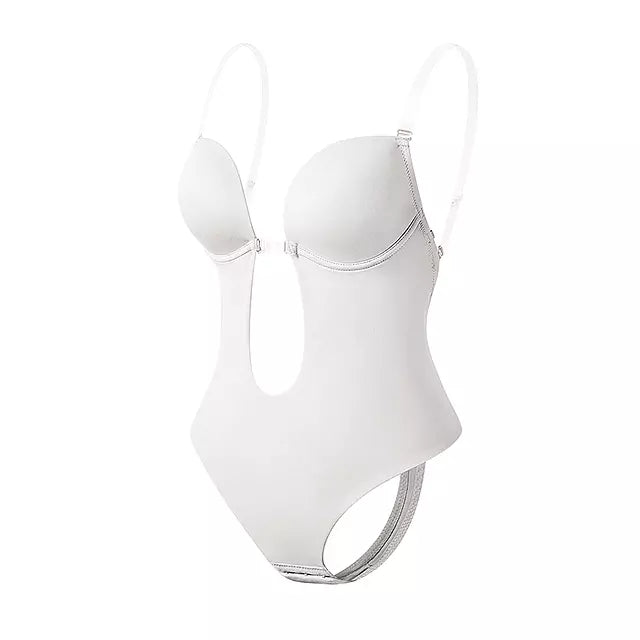 Mirla | Djup V-ringning Formande Bodysuit-Eva Jonsson