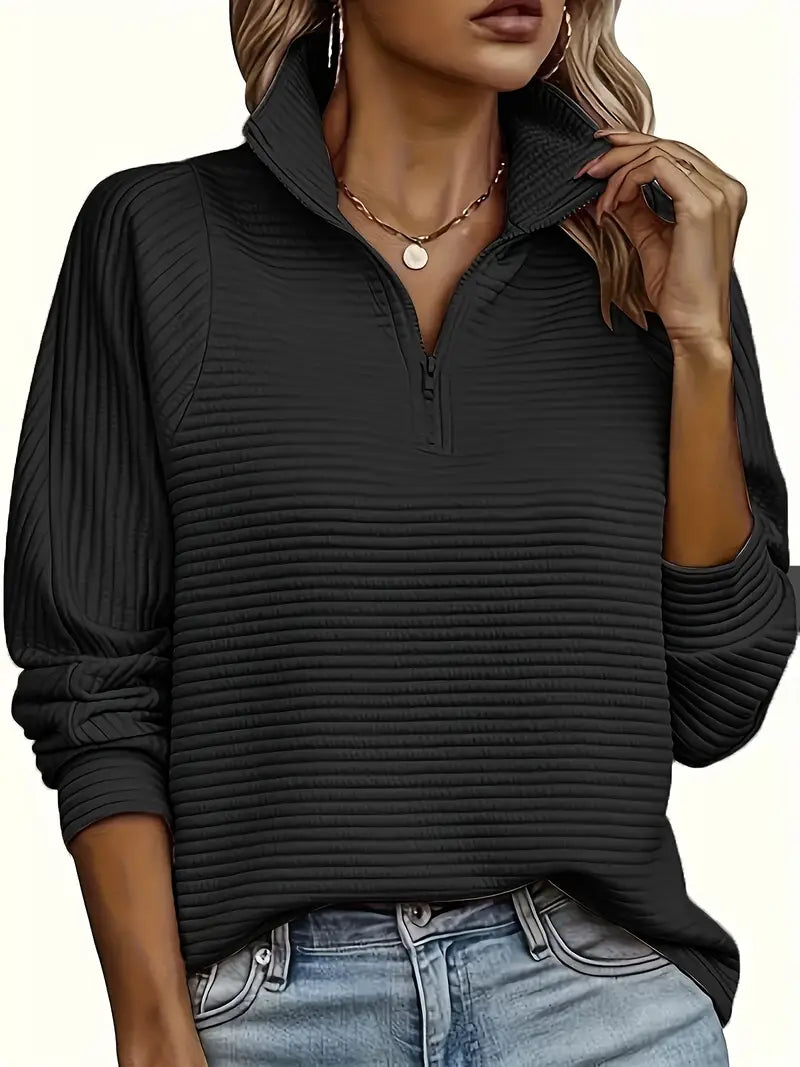 Mirla | Dragkedja Varm Hoodies-Eva Jonsson