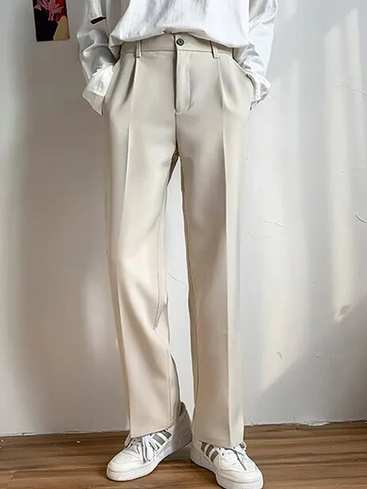Mirla | Draperad Lång Byxa Slim Fit-Eva Jonsson