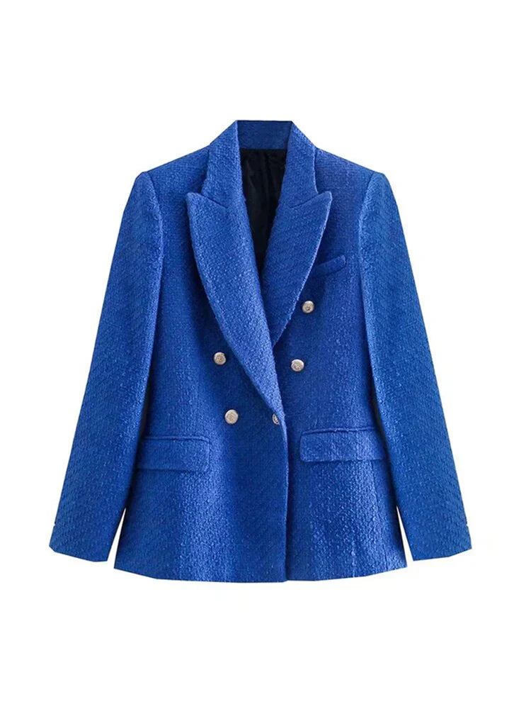 Mirla | Dubbel Fodrad Blazer för Damer-Eva Jonsson