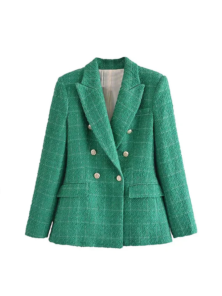 Mirla | Dubbel Fodrad Blazer för Damer-Eva Jonsson