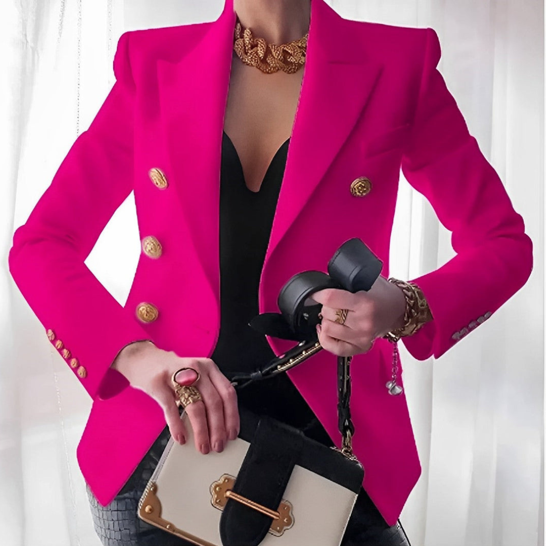 Mirla | Dubbel-öppnad Elegant Blazer-Eva Jonsson