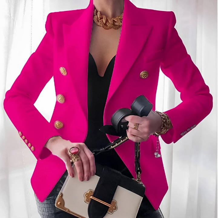 Mirla | Dubbel-öppnad Elegant Blazer-Eva Jonsson