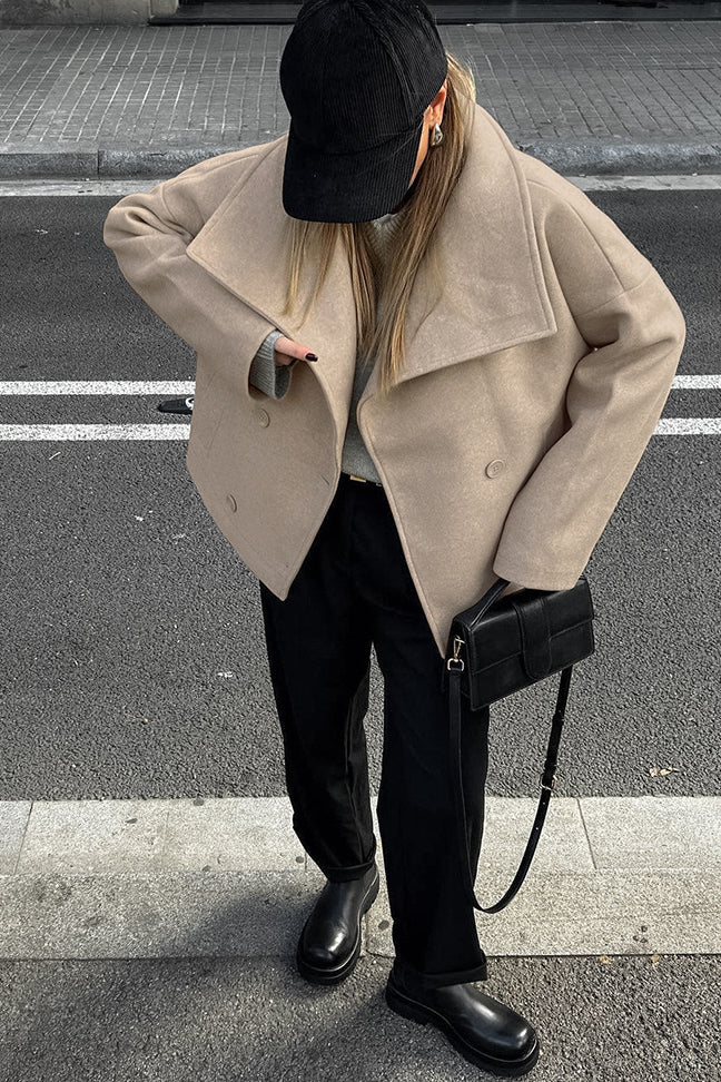 Mirla | Dubbelknäppt Kappa-Eva Jonsson