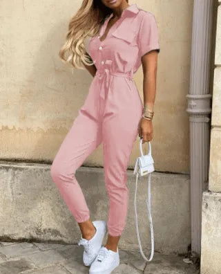 Mirla | Dunt overall Tidlös Mjuk bomull Perfekt för alla tillfällen-Eva Jonsson