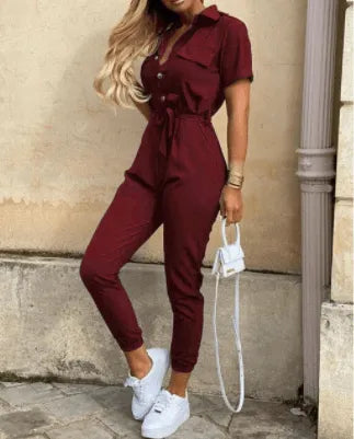 Mirla | Dunt overall Tidlös Mjuk bomull Perfekt för alla tillfällen-Eva Jonsson