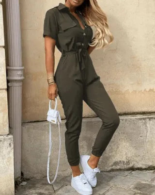 Mirla | Dunt overall Tidlös Mjuk bomull Perfekt för alla tillfällen-Eva Jonsson