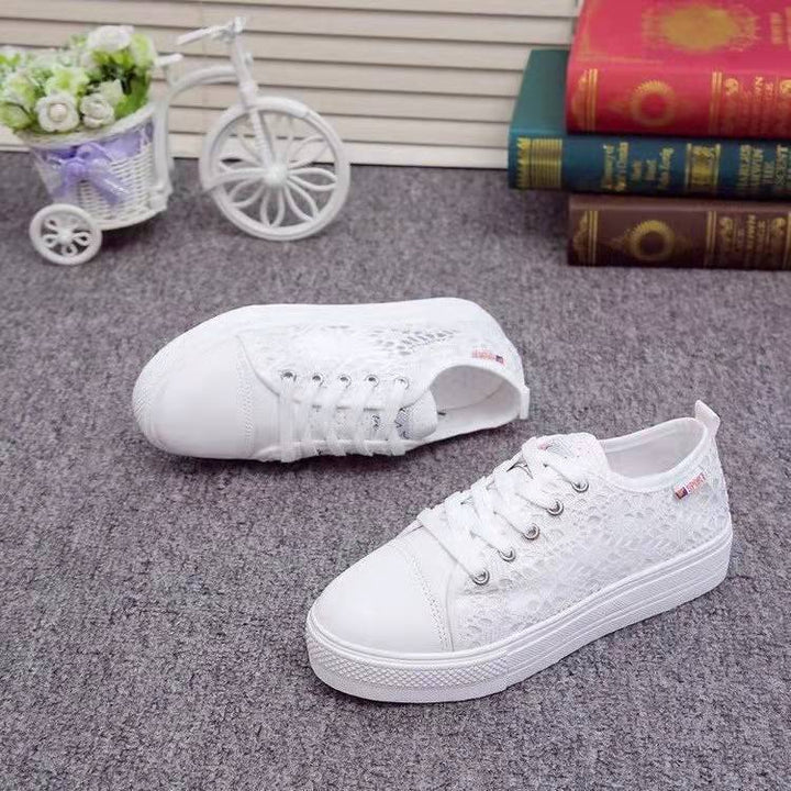 Mirla | Elegans Till De Avslappnade Sneakers Skor Sneakers med Snörning-Eva Jonsson