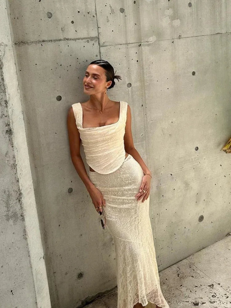 Mirla | Elegant 2-delat klädes-set-Eva Jonsson