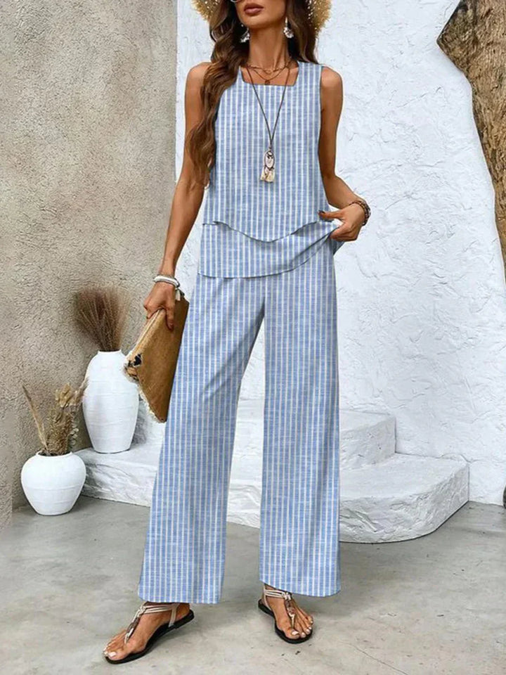 Mirla | Elegant 2-delat sommar-set-Eva Jonsson