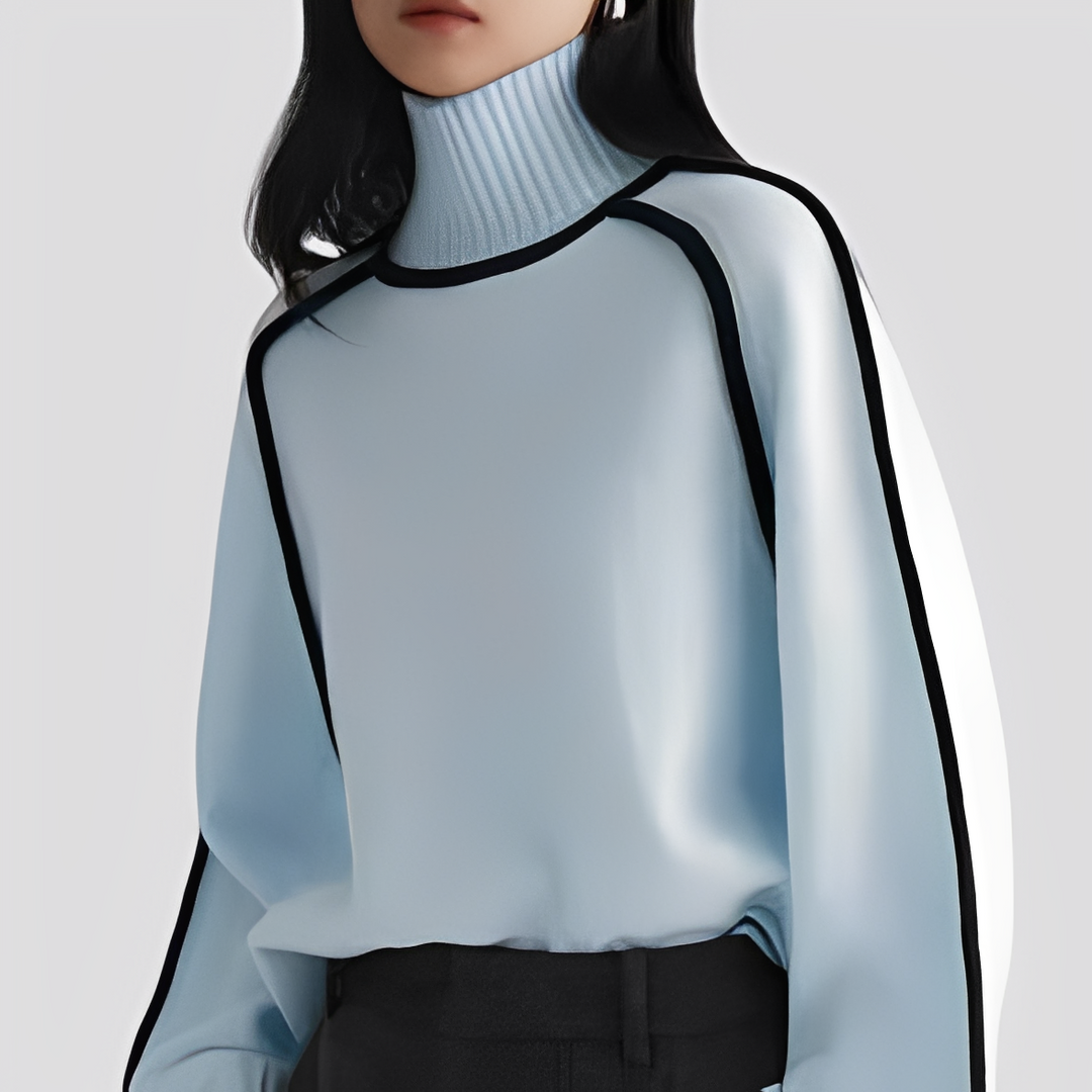 Mirla | Elegant, Avslappnad Dam-Raglantröja-Eva Jonsson
