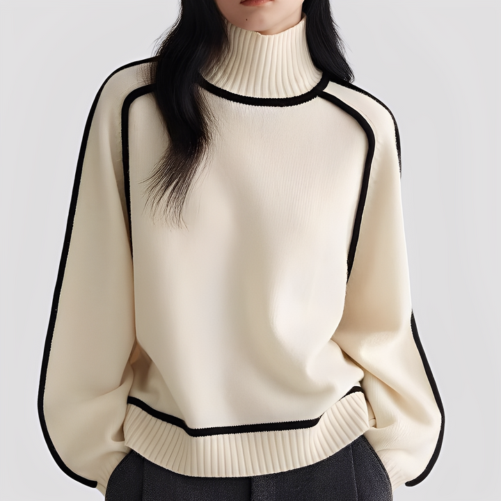 Mirla | Elegant, Avslappnad Dam-Raglantröja-Eva Jonsson