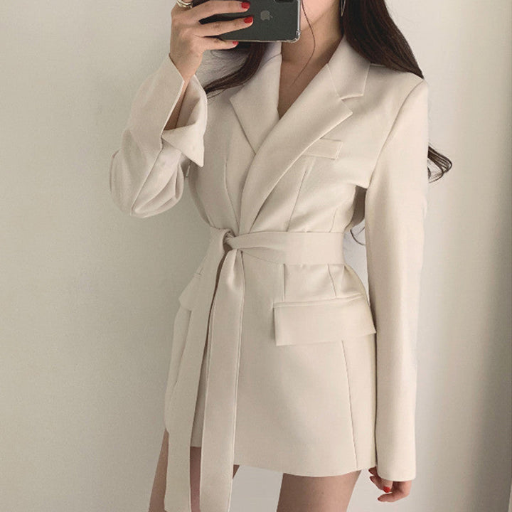 Mirla | Elegant Blazer med Bälte-Eva Jonsson