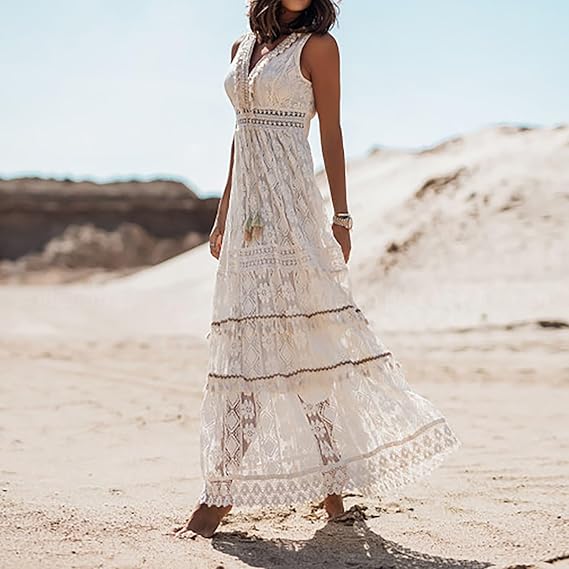 Mirla | Elegant Boho Klänning-Eva Jonsson