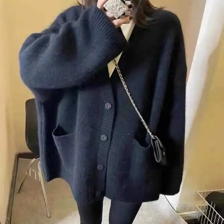 Mirla | Elegant Cardigan med Knapplist-Eva Jonsson