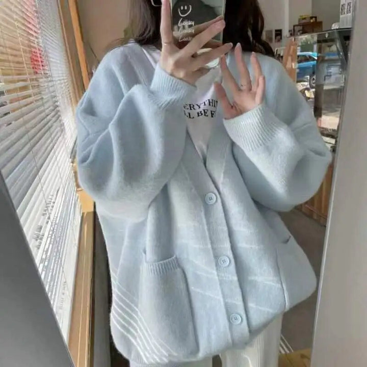 Mirla | Elegant Cardigan med Knapplist-Eva Jonsson