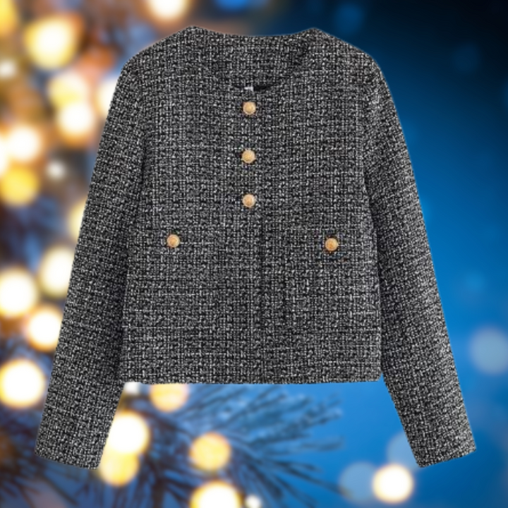 Mirla | Elegant Cropped Jacka-Eva Jonsson