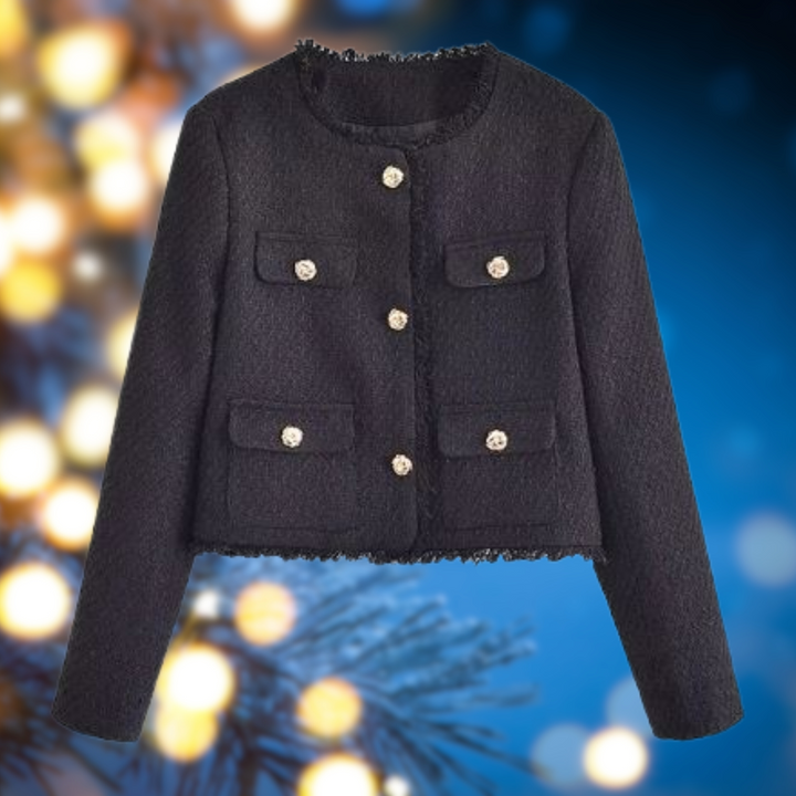 Mirla | Elegant Cropped Jacka-Eva Jonsson