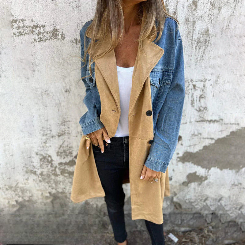 Mirla | Elegant Denim-Trenchcoat-Eva Jonsson