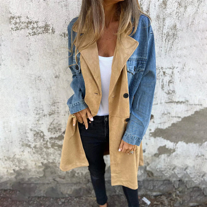 Mirla | Elegant Denim-Trenchcoat-Eva Jonsson