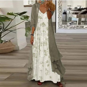 Mirla | Elegant Grön Klänning-Eva Jonsson