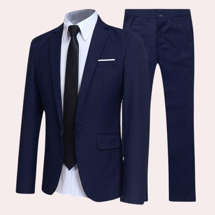 Mirla | Elegant Herrkostym Slim Fit, Mångsidig & Stilig-Eva Jonsson
