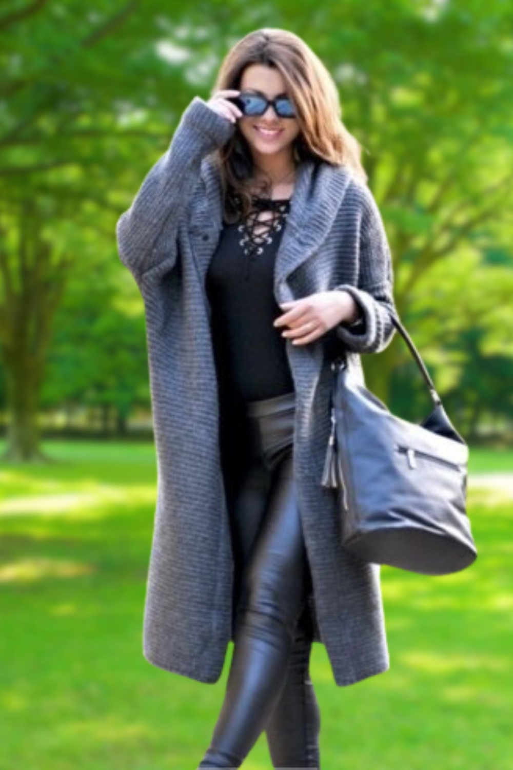 Mirla | Elegant Lång Cardigan-Eva Jonsson