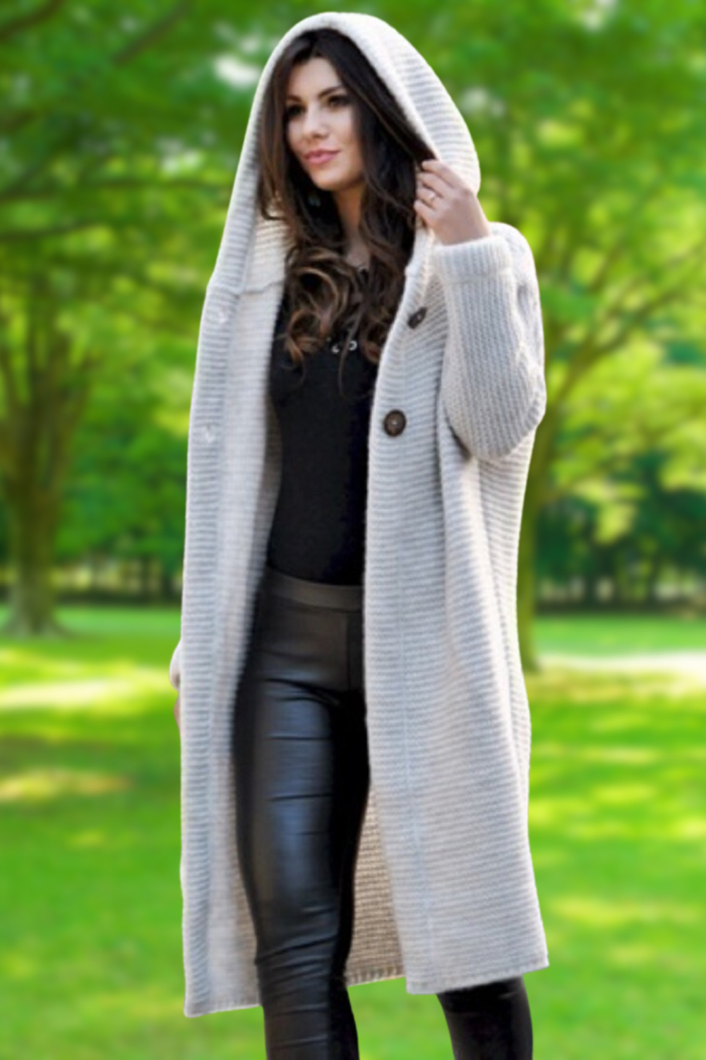 Mirla | Elegant Lång Cardigan-Eva Jonsson