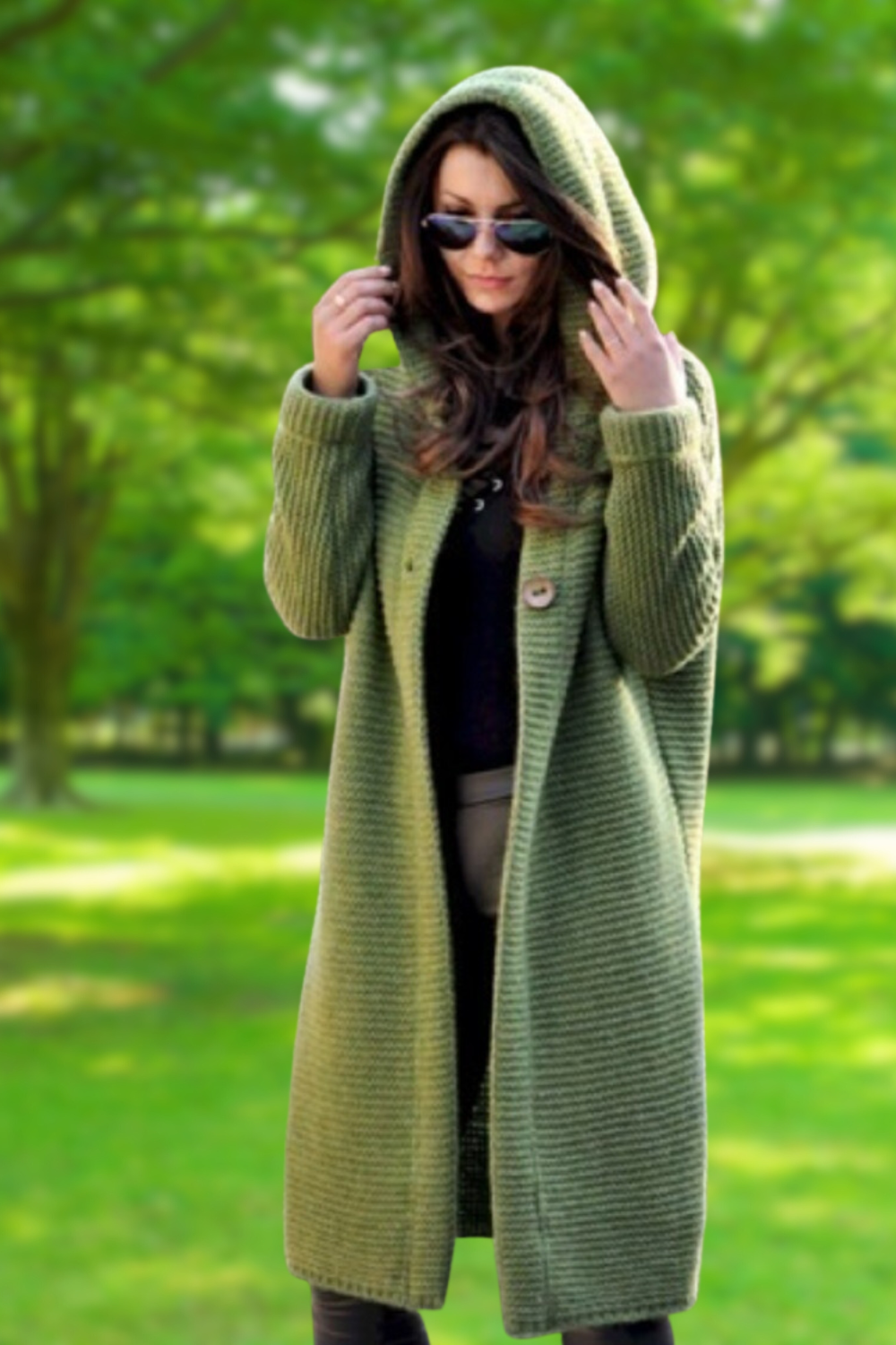 Mirla | Elegant Lång Cardigan-Eva Jonsson