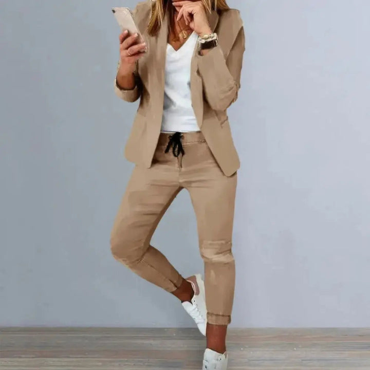 Mirla | Elegant Professionell 2 Delat Kostym-Eva Jonsson