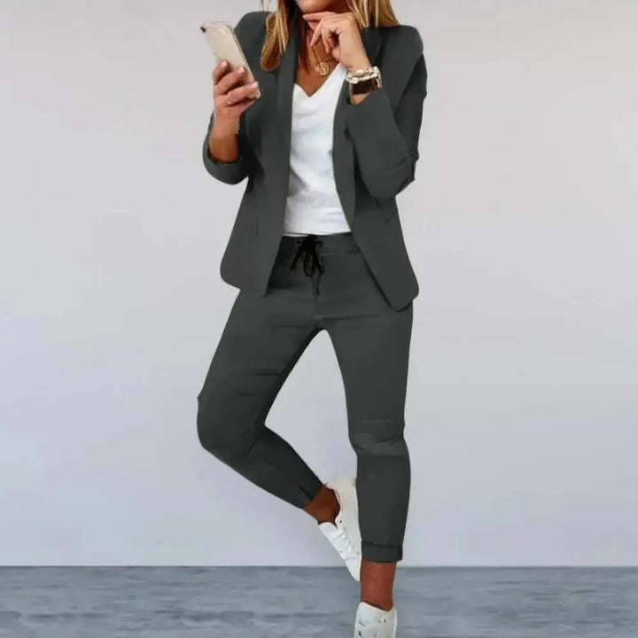 Mirla | Elegant Professionell 2 Delat Kostym-Eva Jonsson
