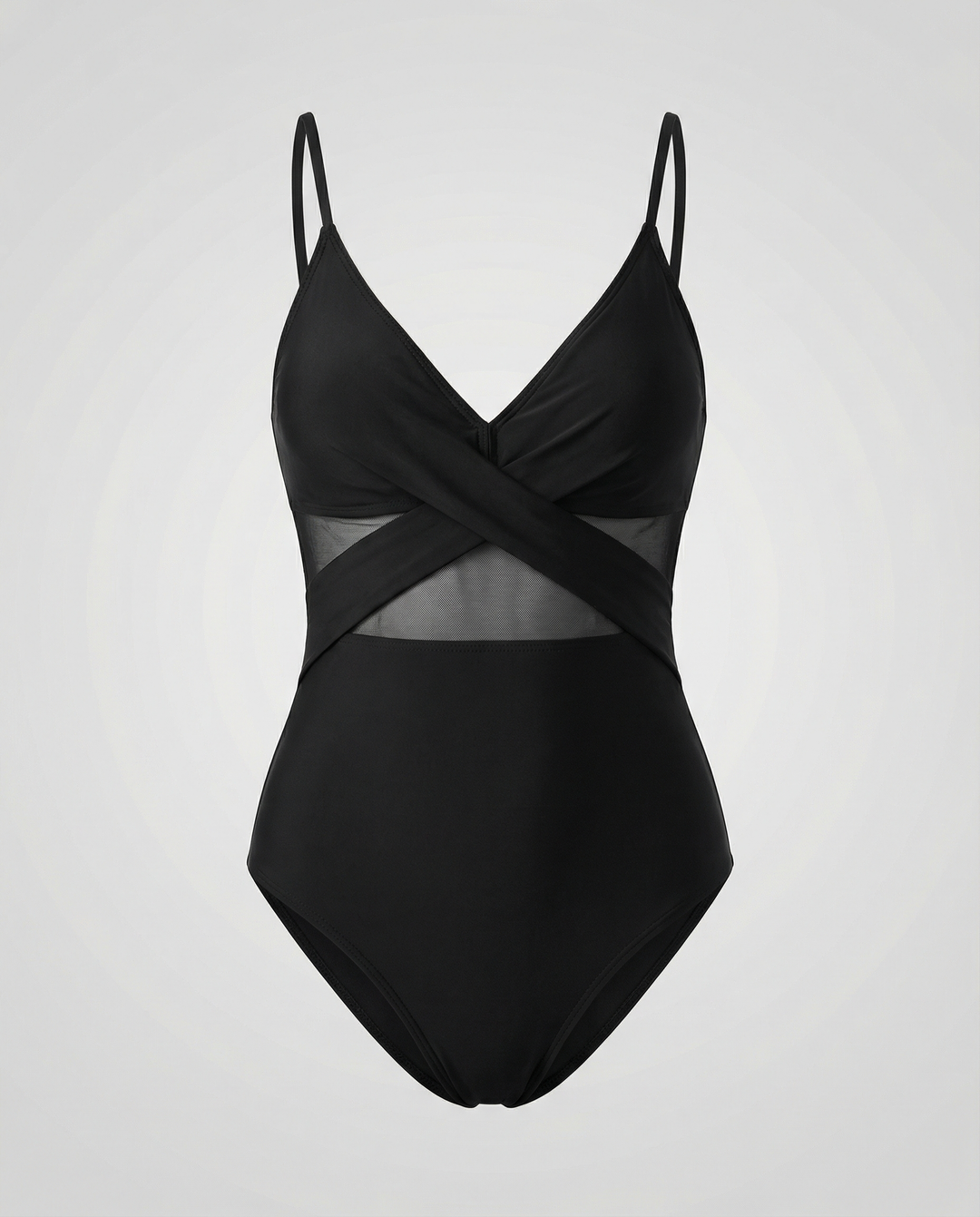 Eva Jonsson – Elegant Push Up-Baddräkt, Svart i ett Stycke för Kvinnor-Eva Jonsson