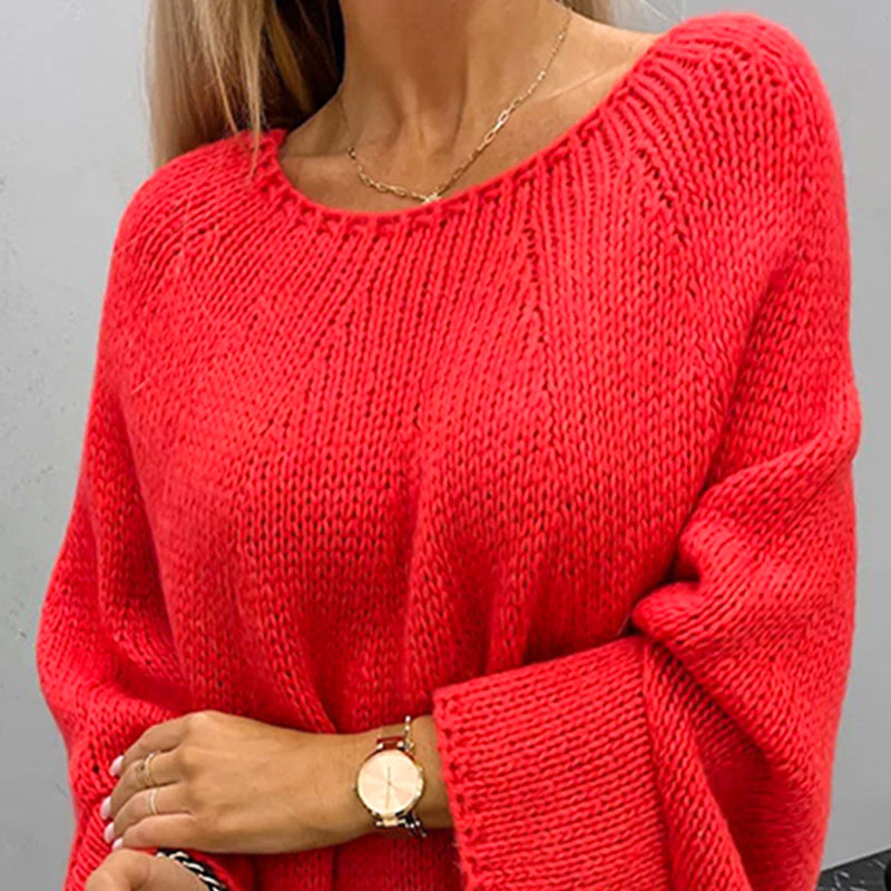 Mirla | Elegant Stickad Tröja-Eva Jonsson