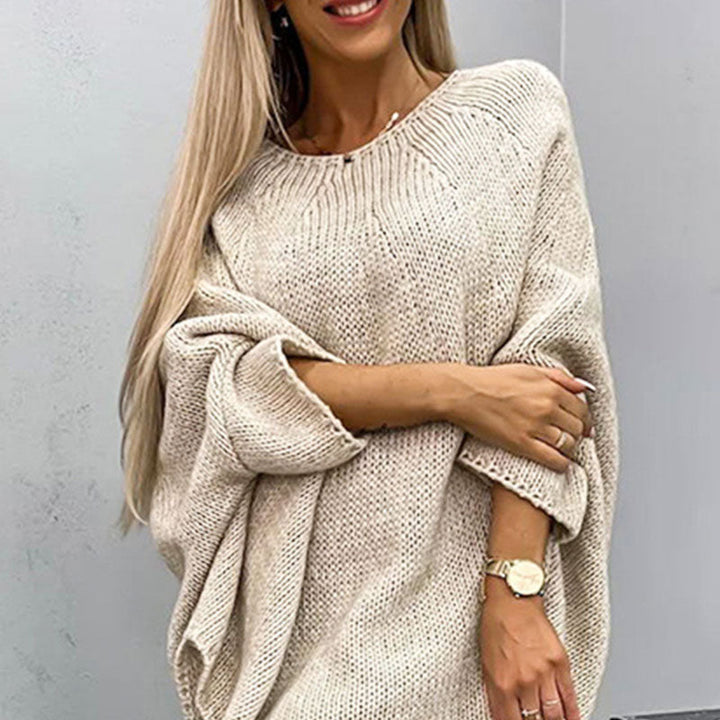 Mirla | Elegant Stickad Tröja-Eva Jonsson