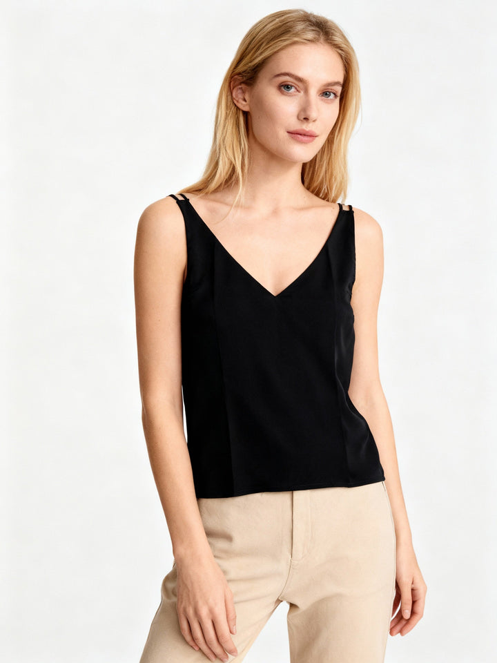 Mirla | Elegant Tanktop i Fin Silke-Eva Jonsson