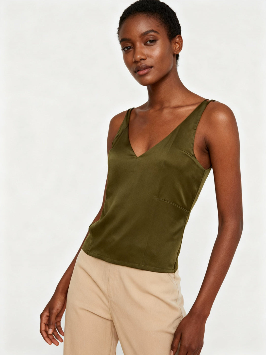 Mirla | Elegant Tanktop i Fin Silke-Eva Jonsson