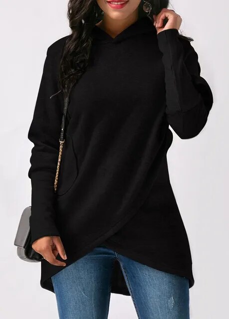 Mirla | Elegant Tröja med Asymmetrisk Skärning-Eva Jonsson