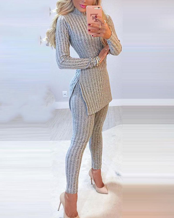 Mirla | Elegant Tvådelat Set för Damer-Eva Jonsson